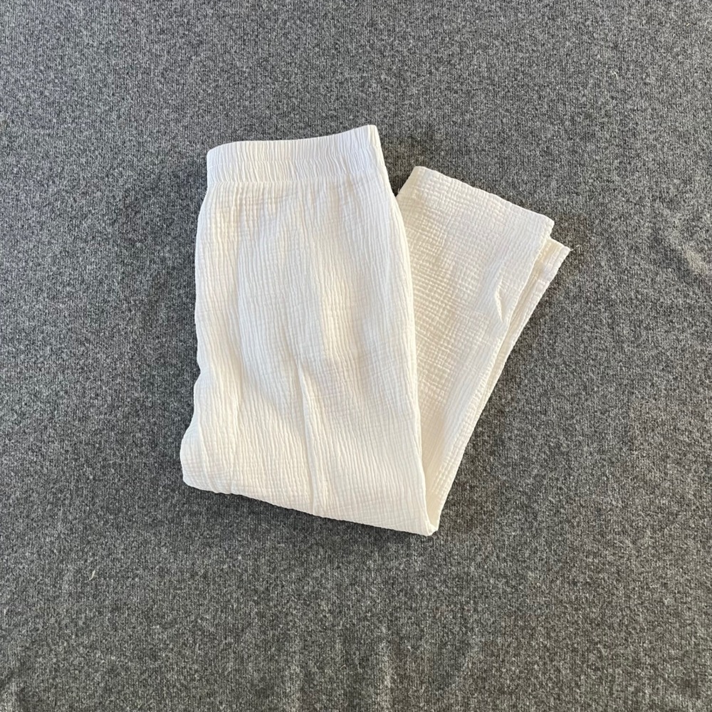 C&C California NEW Cotton Gauze Pants L